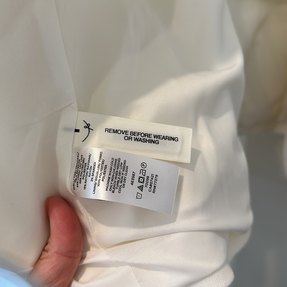 Ann Taylor White Blazer - Picture 7 of 9